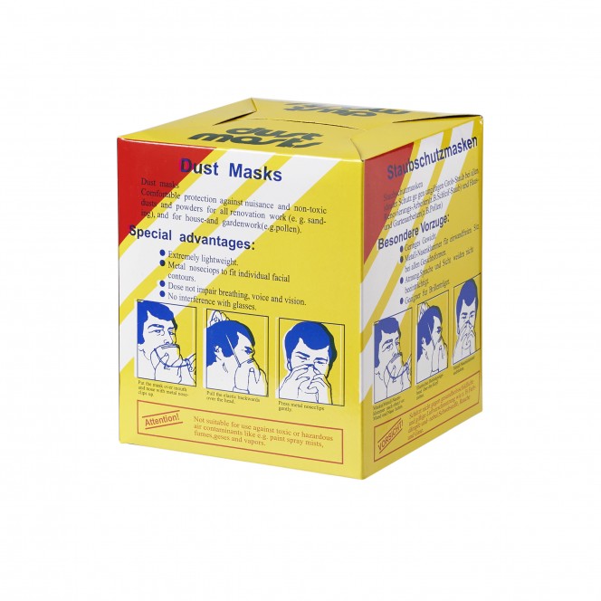 DISPOSABLE DUSK MASKS (50/Box)